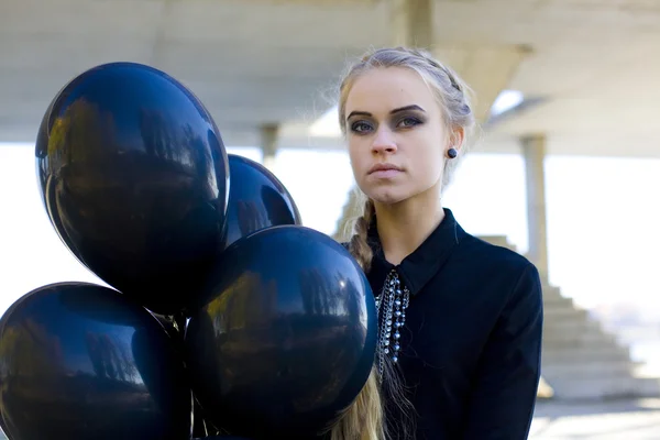 Ragazza immagine per Halloween — Foto Stock