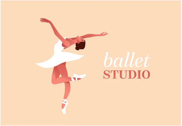 Schoonheid van klassieke ballet vlakke vector set Vectorbeelden