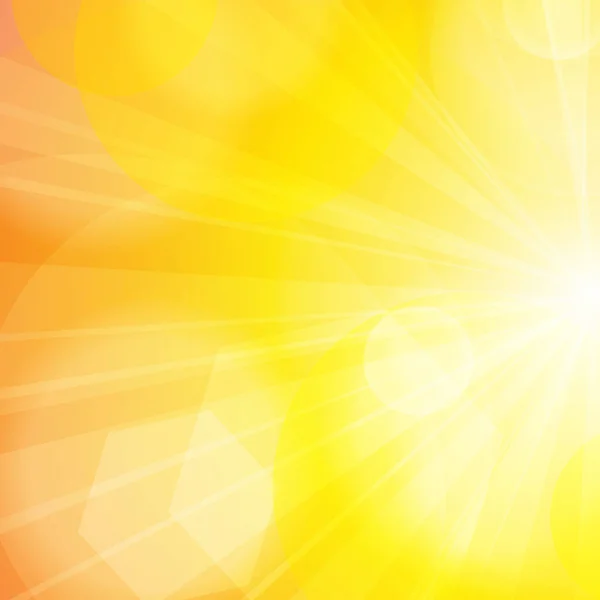 Διάνυσμα Αφηρημένη Κίτρινη Και Πορτοκαλί Ηλιοφάνεια — Διανυσματικό Αρχείο
