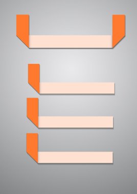 Vektör: Tema arka plan için kağıt katlama