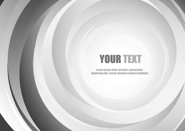 Vektor: Hintergrund im abstrakten Kreis-Stil und sjpace für Text — Stockvektor