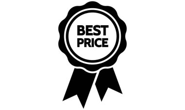 En iyi fiyat tabelaları belirlendi. Vektör izole illüstrasyonu