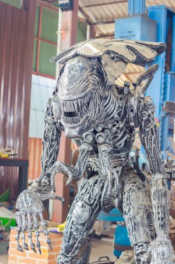 Ang Thong, Tayland - 3 Nisan: yabancı karakter rem yapılan