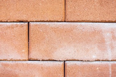 eski kırmızı tuğla duvar doku closeup