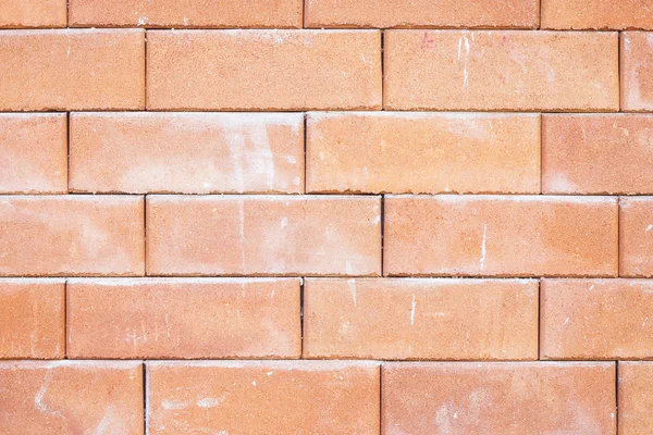 Closeup of old red brick wall texture — Stock Photo, Image