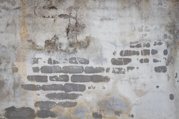 Betonwand mit Textur aus Ziegeln und Grunge-Hintergrund — Stockfoto