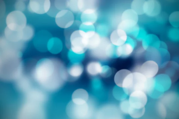 Natural blue abstract blurred background, bokeh — Stock Photo, Image