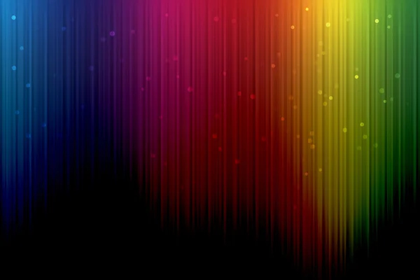 Fond avec des bandes de spectre colorées — Photo
