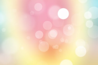 yeşil, mavi ve pembe pastel renkli arka plan, bokeh ile