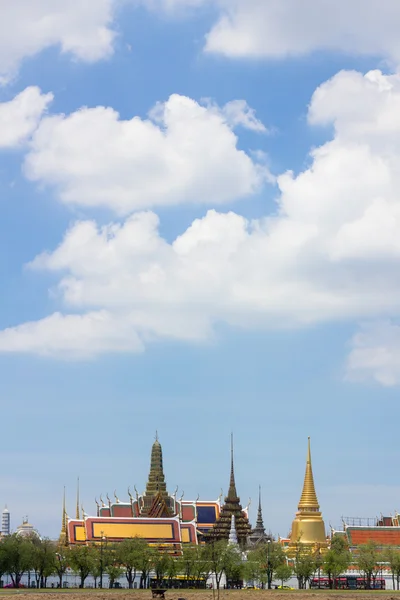 Wat Phra Kaew, Temple of the Emerald Buddha, Bangkok, Thailand, — Stock Photo, Image