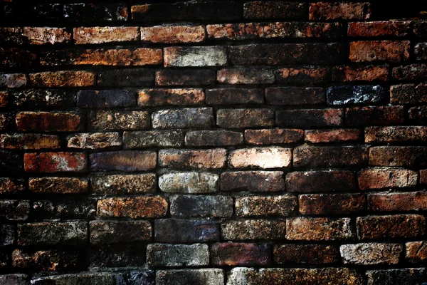 Τούβλο υφή grunge, φόντο τοίχο, σύντομο χρονογράφημα — Φωτογραφία Αρχείου