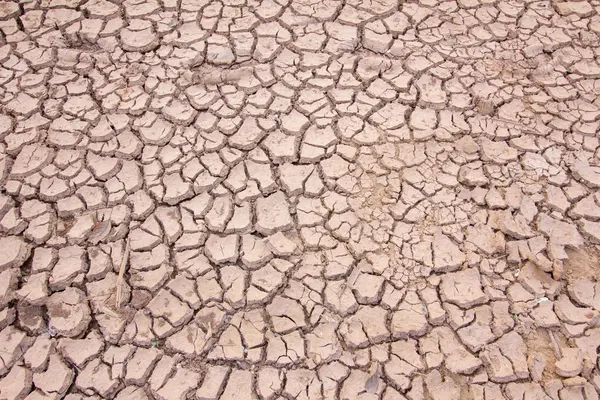 Dried cracked mud,drought land so long waterless — Stock Photo, Image
