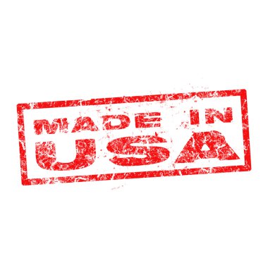 ABD grunge lastik damgası beyaz zemin üzerine yapılan, Hüseyin vektör