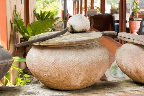 Arge earthenware water container, Jug — стоковое фото