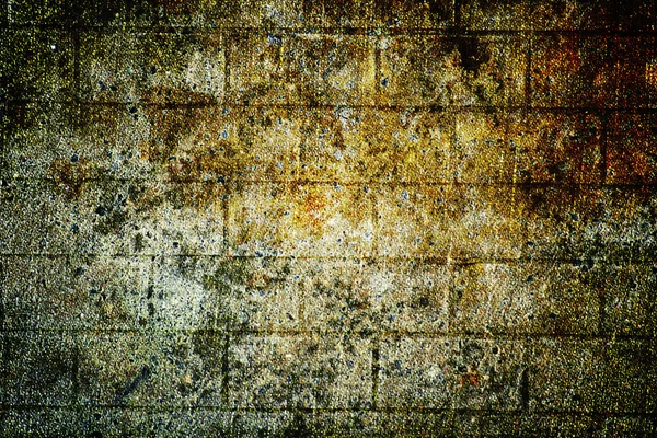 Texture grunge, fond mural, vignette — Photo