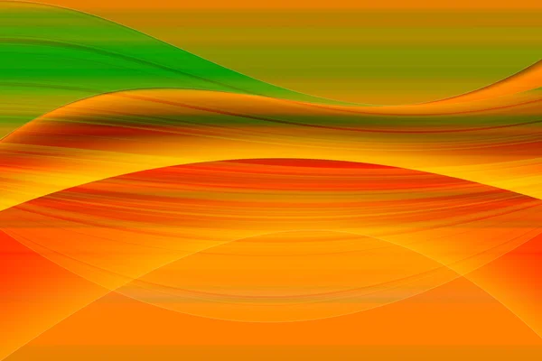 カラフルな光の波の抽象的な背景 — ストック写真