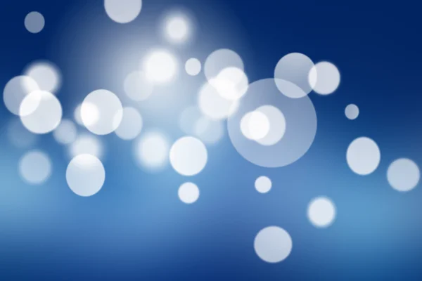 Blue bokeh abstract light background — Stock Photo, Image