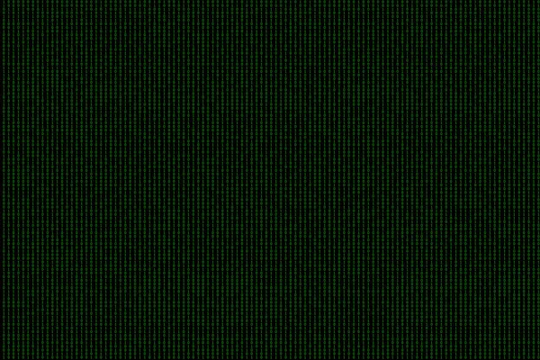 二进制计算机代码绿色背景 — 图库照片