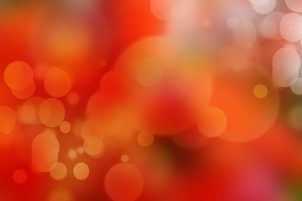 Red bokeh abstract light background — Stock Photo, Image