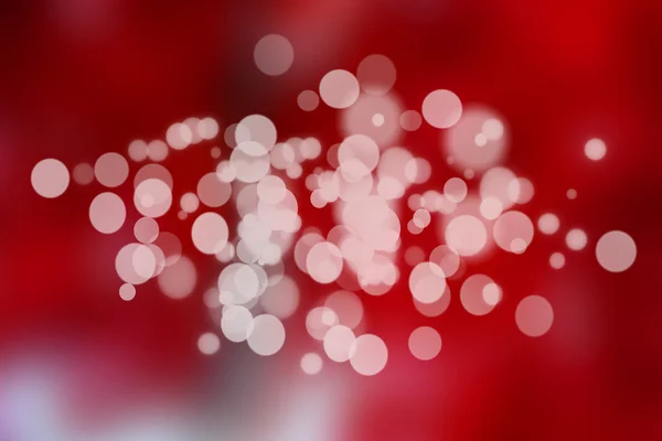 Red bokeh abstract light background — Stock Photo, Image