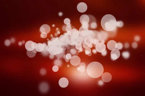 Bokeh vermelho abstrato fundo de luz — Fotografia de Stock