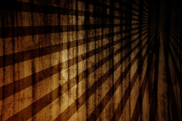 Raggi di sole astratti vintage sulla parete grunge — Foto Stock