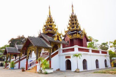 Güzel Tay tapınak Wat Sri Chum, tapınakta Lampang, thailand