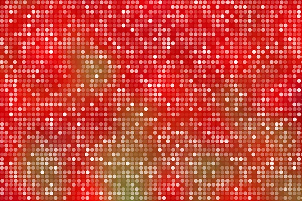 Belos pontos de polca no fundo vermelho — Fotografia de Stock