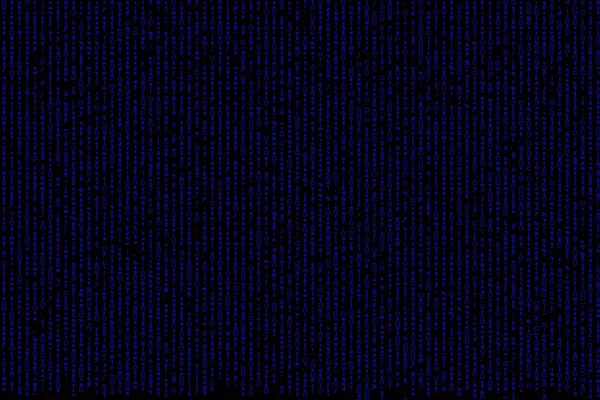 蓝色矩阵背景计算机生成 — 图库照片