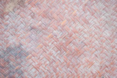 Kadar bir hasır sepet örgüsü ayrıntı görünümünü kapat