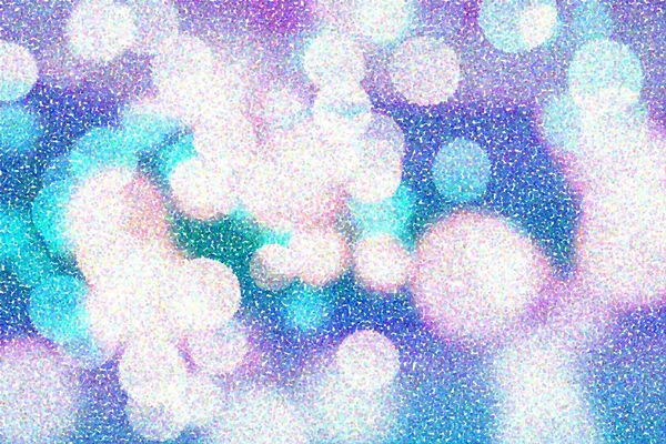 Pointillized multicolored abstract on colorful background — Stock Photo, Image