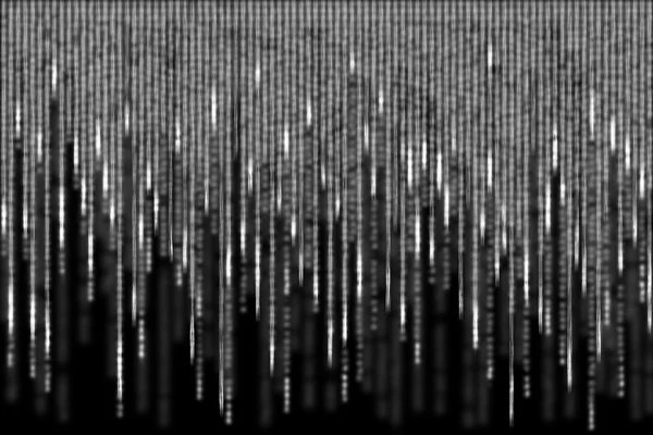Weißer Matrix-Hintergrund Computer erzeugt — Stockfoto