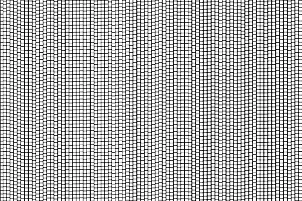 Abstrato branco quadrado bolinhas no fundo preto — Fotografia de Stock
