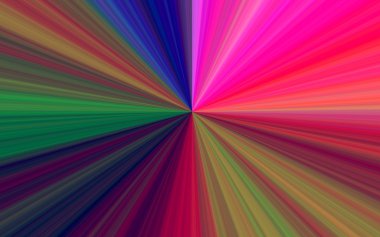 renkli sunburst - dijital yüksek çözünürlüklü resmi