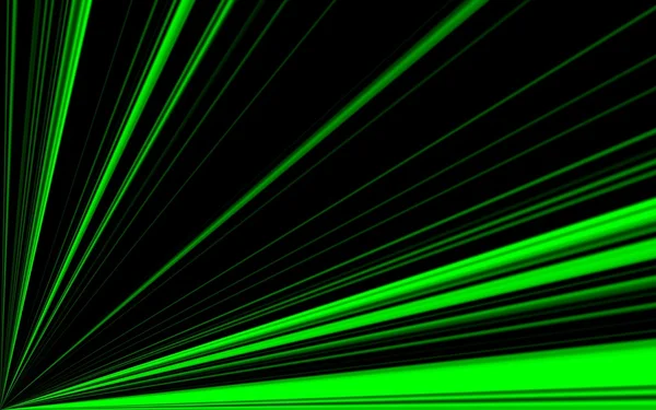 黒緑サンバースト - デジタルの高解像度の背景 — ストック写真