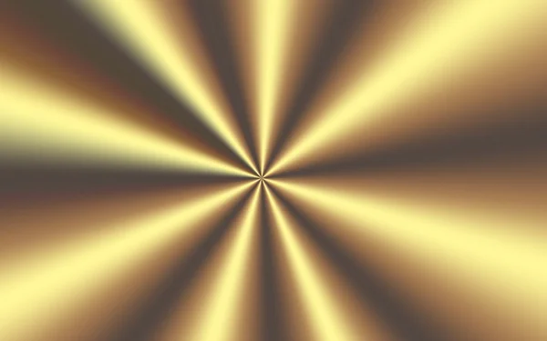 Background of golden sunburst with smooth gradient style — Stock Photo, Image