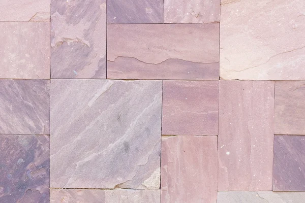 Natural slate tile paving in the sape of rectangle. — Stock Photo, Image