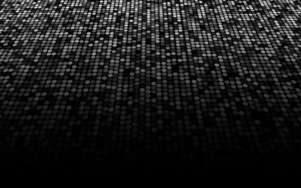 Black and white dots stage background — Stock Photo, Image