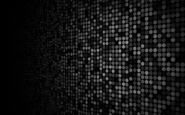 Black and white dots stage background — Stock Photo, Image