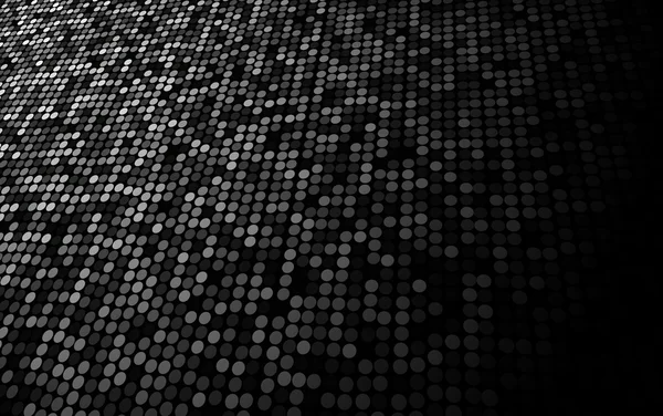 Black and white dots stage background — Stock Photo, Image