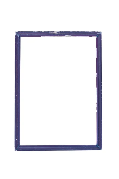 Wooden black picture frame — Stock Photo, Image