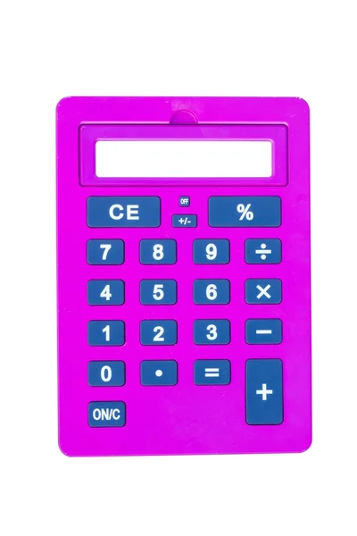 Ροζ αριθμομηχανή — Φωτογραφία Αρχείου