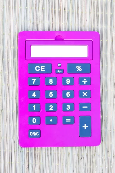 Pink calculator — Stock Photo, Image