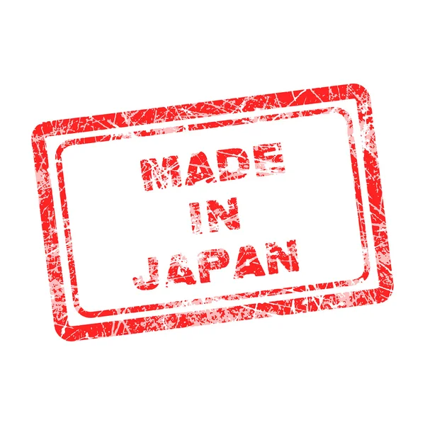 Made in japan stamp — Stock Vector