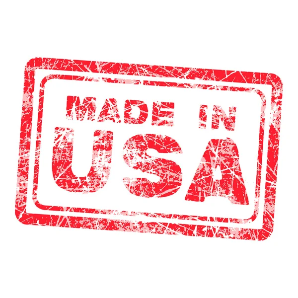 Made in USA — Vettoriale Stock