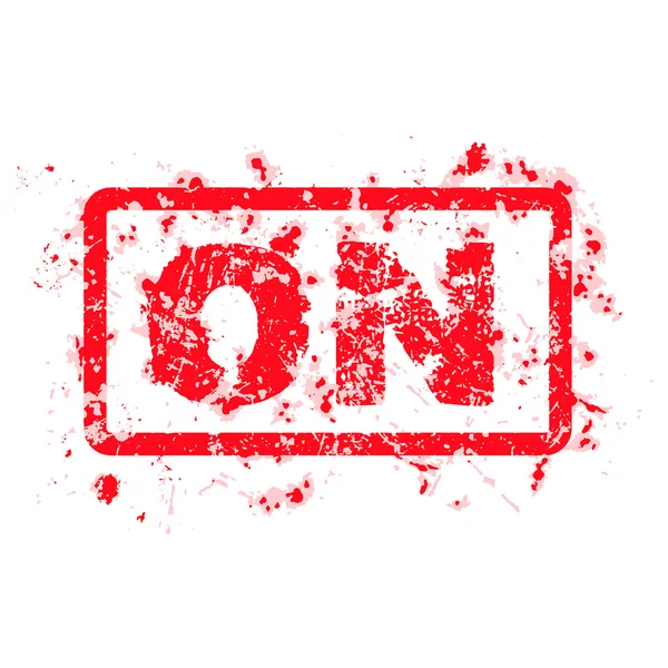 Kırmızı lastik damgası kelime