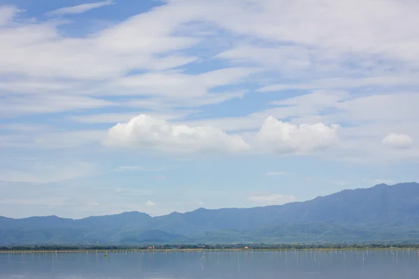 Kwan Phayao, Phayao lake, vinden op Phayao provincie, noordelijke Tha — Stockfoto