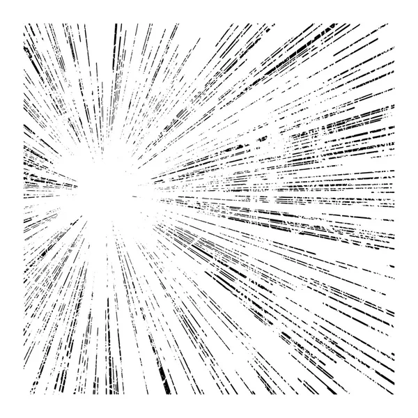 Illustration Vektor abstrakte Geschwindigkeit Bewegung schwarze Linien, mit Kreis — Stockvektor
