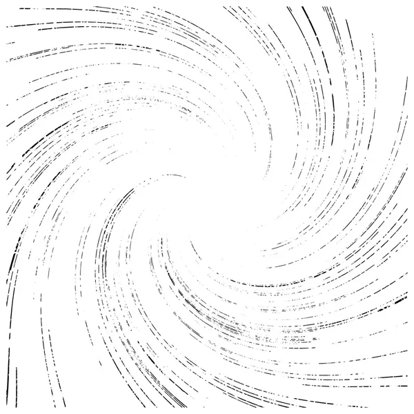 Illustration Vektor abstrakte Geschwindigkeit Bewegung schwarz illusionäre Spir — Stockvektor