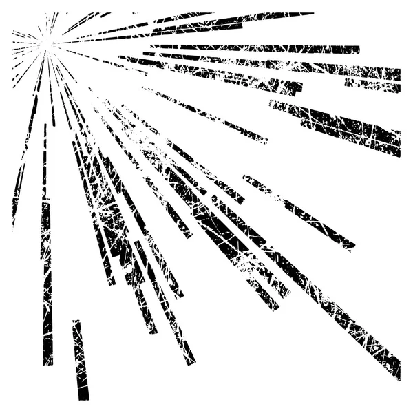 Иллюстрация вектор абстрактного движения скорости черные линии, звездочки — стоковый вектор